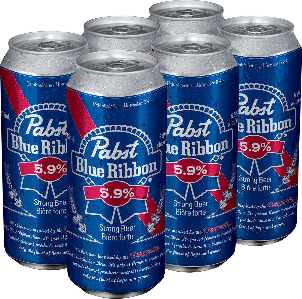 Pabst Blue Ribbon 5.9% – Sleeman Retail Store & Taproom