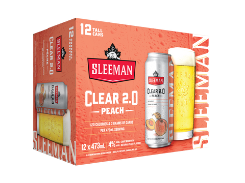 NEW Sleeman Clear 2.0 PEACH