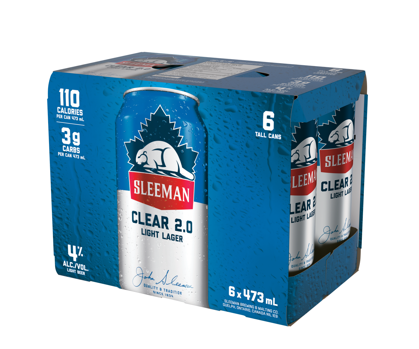 Sleeman Clear 2.0 Light Lager