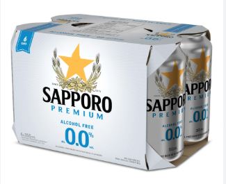 Sapporo Alcohol Free 0.0%