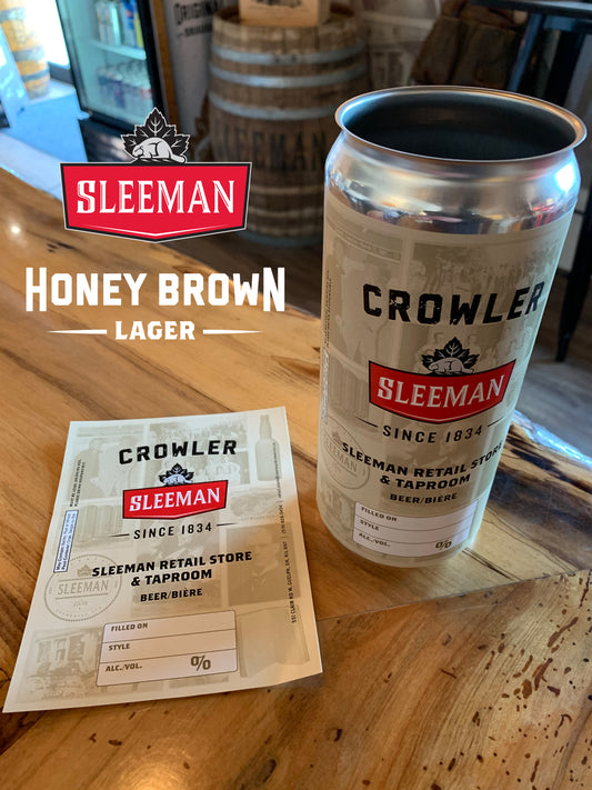 Honey Brown 32oz Crowler
